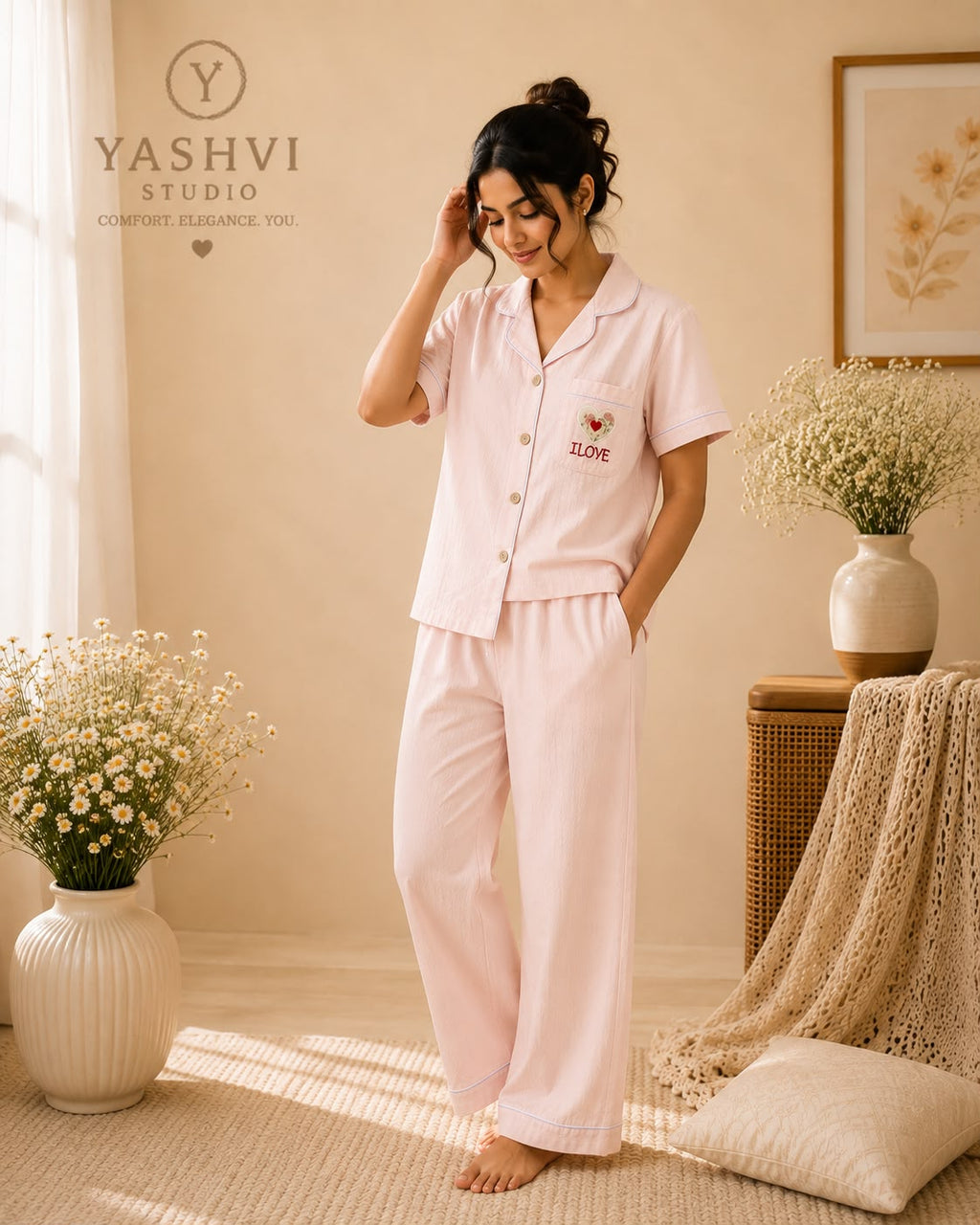 I Love Pink 3 Piece Set
