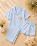 Teddy Blue 3 Piece Set