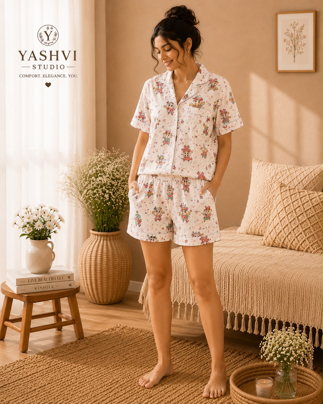 Cute Shinchan  3Piece Set