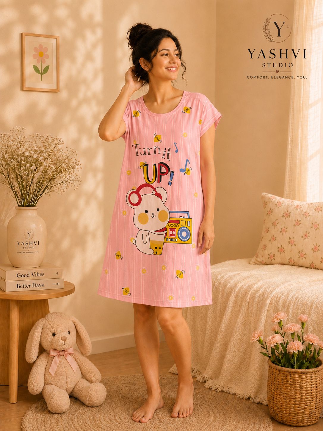 Music Bunny Nightdress