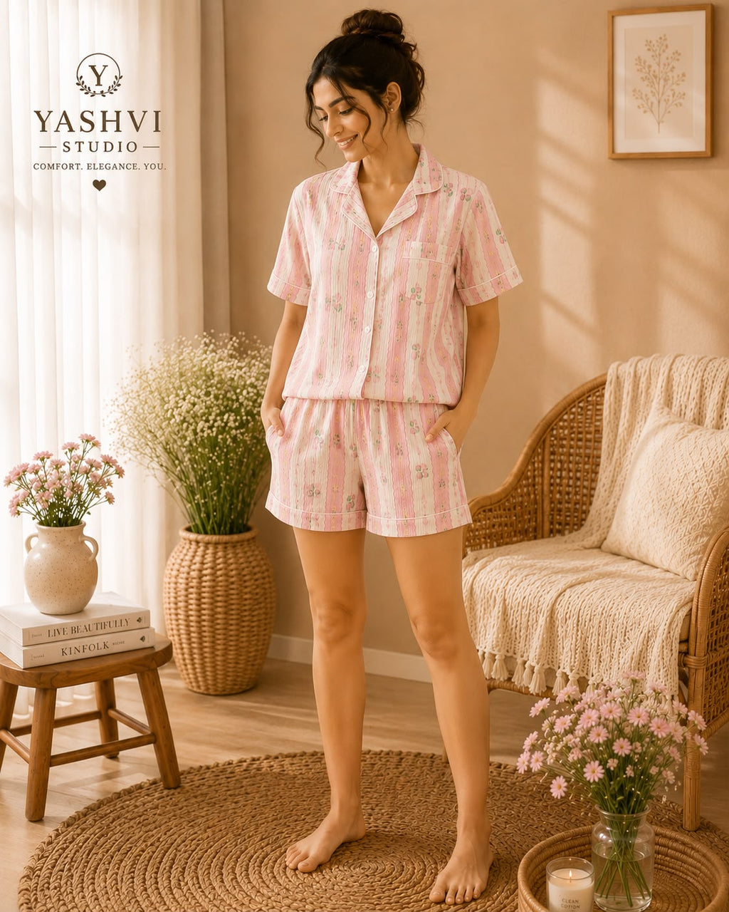 Pink Blossom 3Piece Set